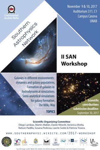 workshop astrophysics unab